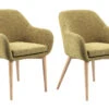 Ruokatuoli Monica 2 Kpl, Keltaisenvihreä -Intrata Huonekalut Kauppa 20222 2