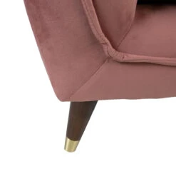 Samettisohva Joanna, Roosa -Intrata Huonekalut Kauppa 26602 07
