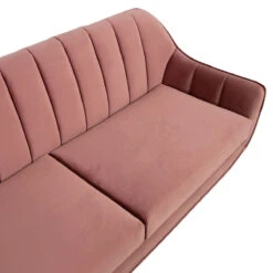 Samettisohva Joanna, Roosa -Intrata Huonekalut Kauppa 26602 09