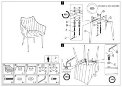 Samettituoli Olivia, Roosa -Intrata Huonekalut Kauppa 77710 ohje 1