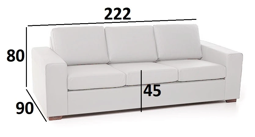 Nahkasohva Chicago, 3-ist. 8 Nahkasohva Chicago, 3-ist. - Image 6