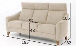 Leposohva Diana, 3-ist. 14 Leposohva Diana, 3-ist. -Intrata Huonekalut Kauppa dianalsmitat