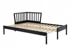 Vuodesohva Patjasarjalla Franz, 2 Kokoa -Intrata Huonekalut Kauppa franz vuodesohva musta ilman patjaa 2 1