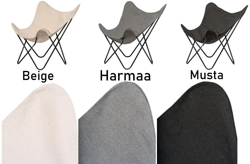 Varax Lepakkotuoli, Kangasverhoilulla 3 Varax Lepakkotuoli, Kangasverhoilulla