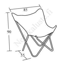 Varax Lepakkotuoli, Kangasverhoilulla 11 Varax Lepakkotuoli, Kangasverhoilulla -Intrata Huonekalut Kauppa lepakkomitat