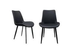 Tuoli Marcus 2 Kpl, Musta -Intrata Huonekalut Kauppa marcus mustat
