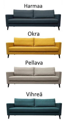 Vuodesohva Sointu, Eri Värejä 23 Vuodesohva Sointu, Eri Värejä -Intrata Huonekalut Kauppa sointu92