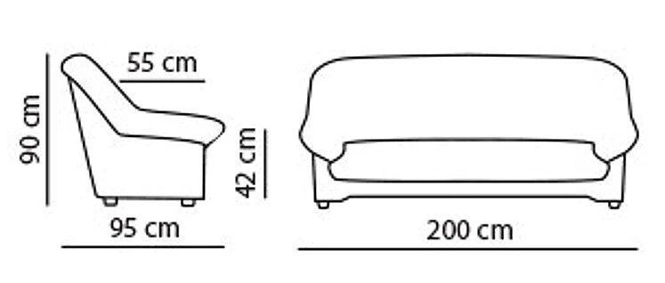 Nahkasohva Harold, 3-ist. 5 Nahkasohva Harold, 3-ist. - Image 3
